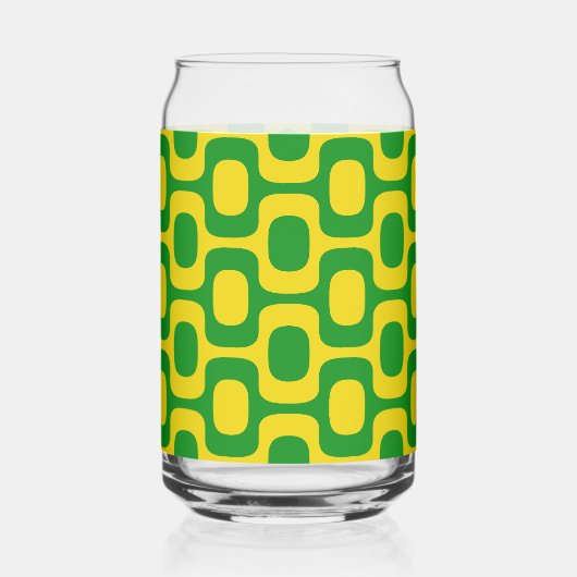 Ipanema Sidewalk Pattern, Beach Pattern, Brasilien Dosenglas (Links)