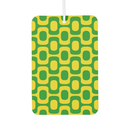 Ipanema Sidewalk Pattern, Beach Pattern, Brazil Autolufterfrischer (Vorderseite)