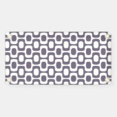 Ipanema Sidewalk Pattern, Beach Pattern, Brazil Banner (Horizontal)