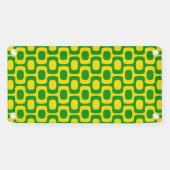 Ipanema Sidewalk Pattern, Beach Pattern, Brazil Banner (Horizontal)