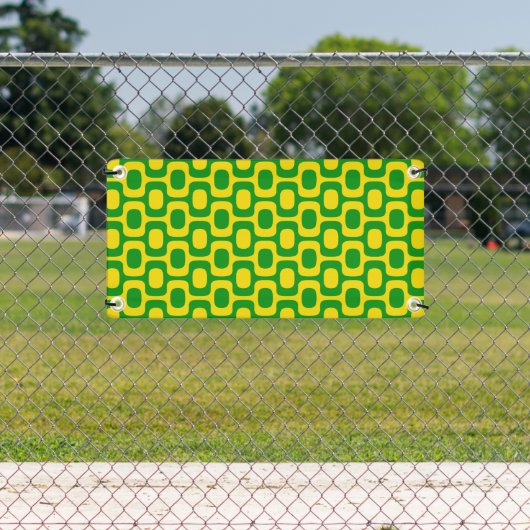 Ipanema Sidewalk Pattern, Beach Pattern, Brazil Banner (Insitu)
