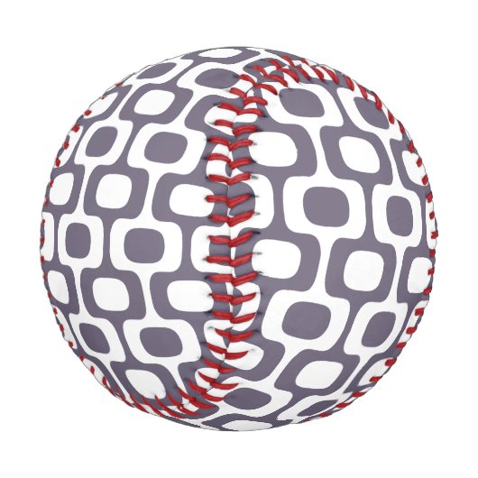 Ipanema Sidewalk Pattern, Beach Pattern, Brazil Baseball (Schrägansicht)