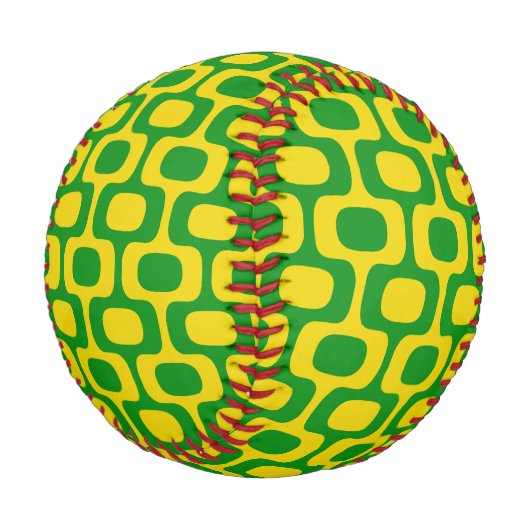 Ipanema Sidewalk Pattern, Beach Pattern, Brazil Baseball (Schrägansicht)