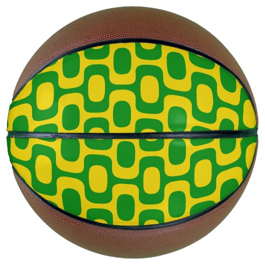 Ipanema Sidewalk Pattern, Beach Pattern, Brazil Basketball (Vorderseite)
