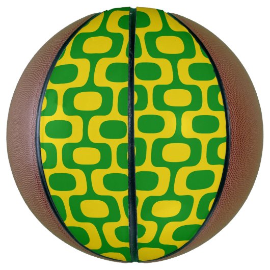Ipanema Sidewalk Pattern, Beach Pattern, Brazil Basketball (Vertikal)