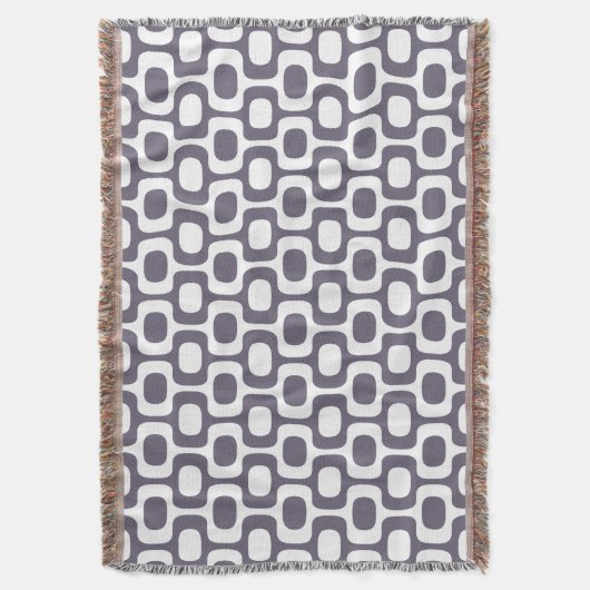 Ipanema Sidewalk Pattern, Beach Pattern, Brazil Decke (Vorderseite Vertikal)