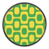 Ipanema Sidewalk Pattern, Beach Pattern, Brazil Eishockey Puck (Vorderseite)