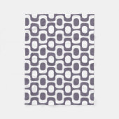 Ipanema Sidewalk Pattern, Beach Pattern, Brazil Fleecedecke (Vorderseite)