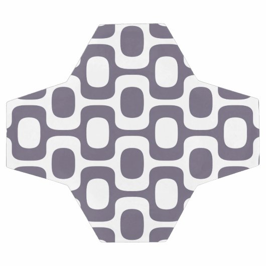 Ipanema Sidewalk Pattern, Beach Pattern, Brazil Fußball (Flach)