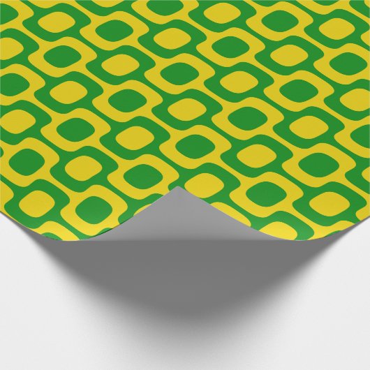 Ipanema Sidewalk Pattern, Beach Pattern, Brazil Geschenkpapier (Ecke)