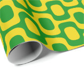 Ipanema Sidewalk Pattern, Beach Pattern, Brazil Geschenkpapier (Rolleneckpunkt)