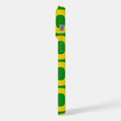 Ipanema Sidewalk Pattern, Beach Pattern, Brazil iPhone Hülle (Linke Seite)