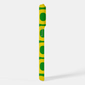 Ipanema Sidewalk Pattern, Beach Pattern, Brazil iPhone Hülle (Rechte Seite)