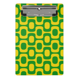 Ipanema Sidewalk Pattern, Beach Pattern, Brazil Mini Klemmbrett