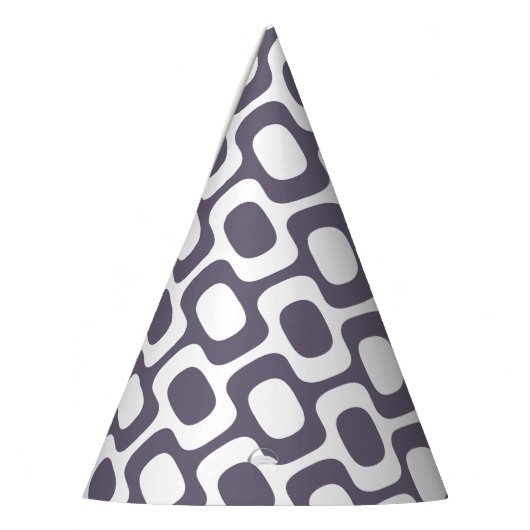 Ipanema Sidewalk Pattern, Beach Pattern, Brazil Partyhütchen (Links)