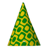 Ipanema Sidewalk Pattern, Beach Pattern, Brazil Partyhütchen (Rechts)