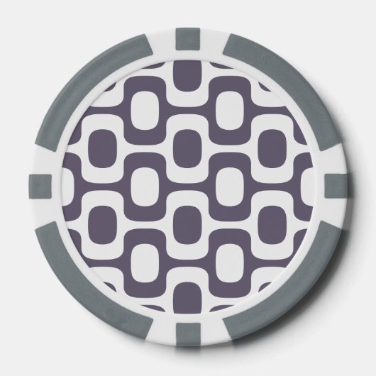 Ipanema Sidewalk Pattern, Beach Pattern, Brazil Pokerchips (Vorderseite)