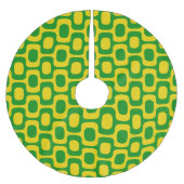 Ipanema Sidewalk Pattern, Beach Pattern, Brazil Polyester Weihnachtsbaumdecke (Vorderseite)