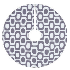 Ipanema Sidewalk Pattern, Beach Pattern, Brazil Polyester Weihnachtsbaumdecke