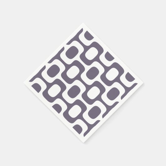 Ipanema Sidewalk Pattern, Beach Pattern, Brazil Serviette (Ecke)