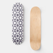 Ipanema Sidewalk Pattern, Beach Pattern, Brazil Skateboard (Vorderseite)