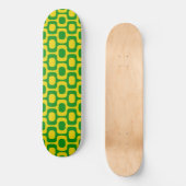 Ipanema Sidewalk Pattern, Beach Pattern, Brazil Skateboard (Vorderseite)
