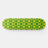 Ipanema Sidewalk Pattern, Beach Pattern, Brazil Skateboard (Horizontal)