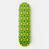 Ipanema Sidewalk Pattern, Beach Pattern, Brazil Skateboard (Vorderseite)