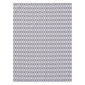 Ipanema Sidewalk Pattern, Beach Pattern, Brazil Tischdecke (Vorderseite)