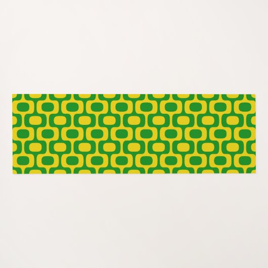 Ipanema Sidewalk Pattern, Beach Pattern, Brazil Yogamatte (Rückseite (Horizontal))