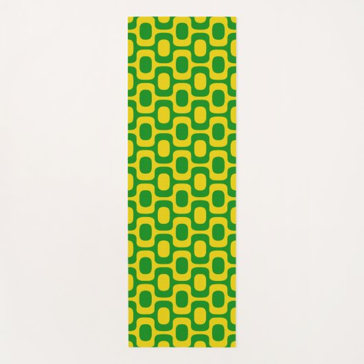 Ipanema Sidewalk Pattern, Beach Pattern, Brazil Yogamatte (Vorderseite)