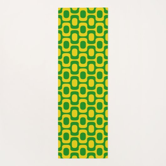 Ipanema Sidewalk Pattern, Beach Pattern, Brazil Yogamatte (Rückseite)