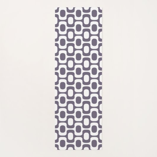 Ipanema Sidewalk Pattern, Beach Pattern, Brazil Yogamatte (Rückseite)