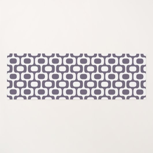 Ipanema Sidewalk Pattern, Beach Pattern, Brazil Yogamatte (Vorderseite (Horizontal))