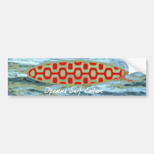 Ipanema Surf Kultur Autoaufkleber (Vorne)