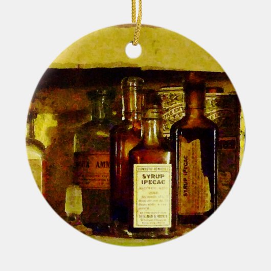 Ipecac-Sirup Keramikornament (Vorne)