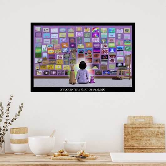 Iphelia Gefühls Poster (Küche)