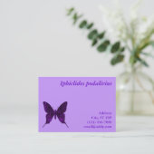 Iphiclides podalirius Visitenkarte (Stehend Vorderseite)