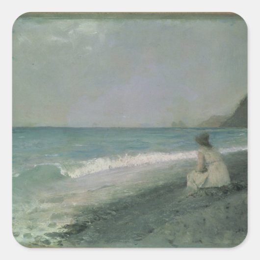 Iphigenia in Tauris, 1893 Quadratischer Aufkleber (Vorderseite)