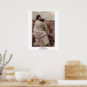 Iphigenie II von Anselm Feuerbach Poster (Küche)