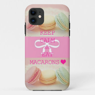 【iPhoneケース】マカロン★KEEP CALM AND EAT MACARONS Case-Mate iPhone Hülle