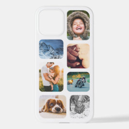 iPhone12 Foto Collage Template Runded Phone iPho iPhone 12 Hülle