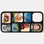 iPhone12 Max Foto Collage Vorlage Rundete Telefon Case-Mate iPhone Hülle (Rückseite / Rechts)