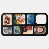 iPhone12 Pro Max-Collage Vorlage gerundet iPhone Hülle (Hinten horizontal)