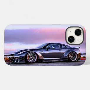 iphone14 auf der Straßenseite auf horizon-Sportwag Case-Mate iPhone 14 Hülle