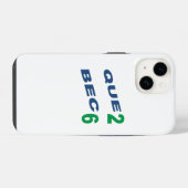 iPhone14-Hülle DESIGN QUEBEC 26 iPhone Hülle (Rückseite (Horizontal))
