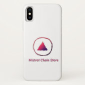 iPhone 10 Mistrot Chain Store Style Case (Rückseite)