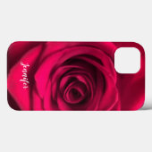 iPhone 10 X Fall mit Rote Rose Personalisiert Case-Mate iPhone Hülle (Rückseite (Horizontal))