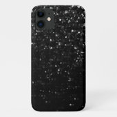iPhone 11 Case Black Crystal Bling Strass (Rückseite)
