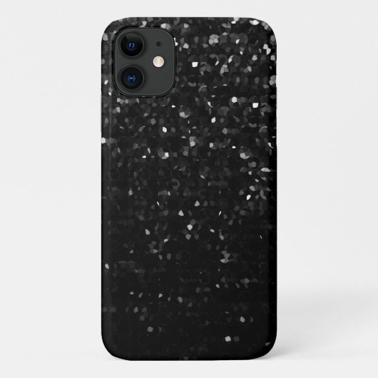 iPhone 11 Case Black Crystal Bling Strass (Rückseite)
